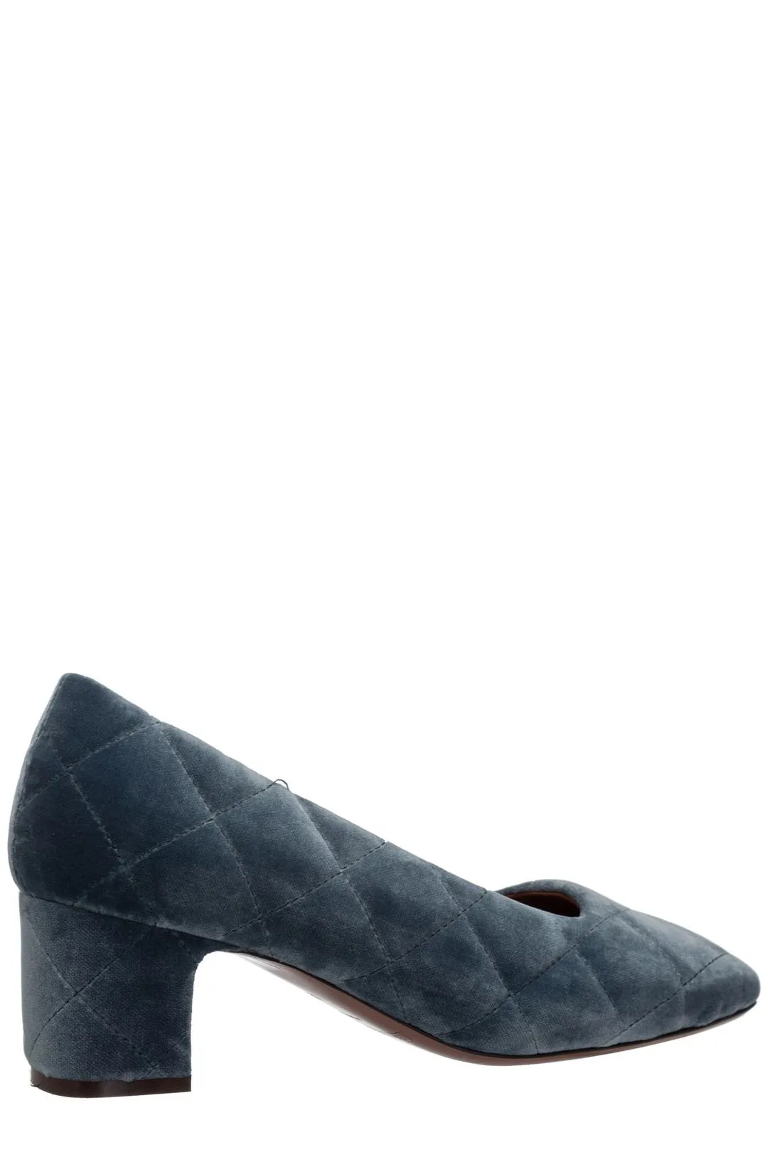 L'Autre Chose Square Toe Quilted Pumps