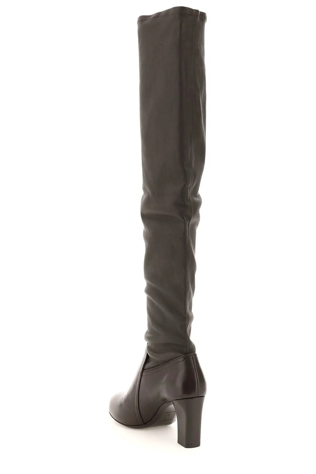 Lemaire Over-The-Knee Block-Heel Boots
