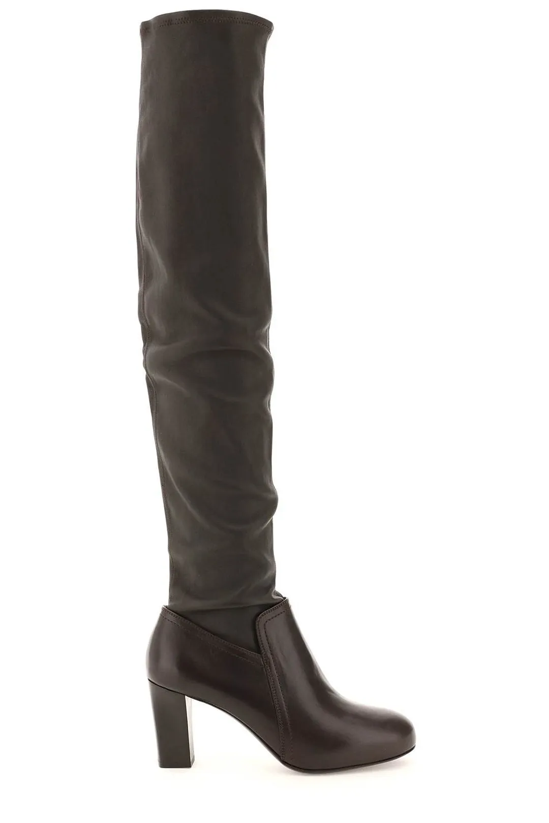 Lemaire Over-The-Knee Block-Heel Boots
