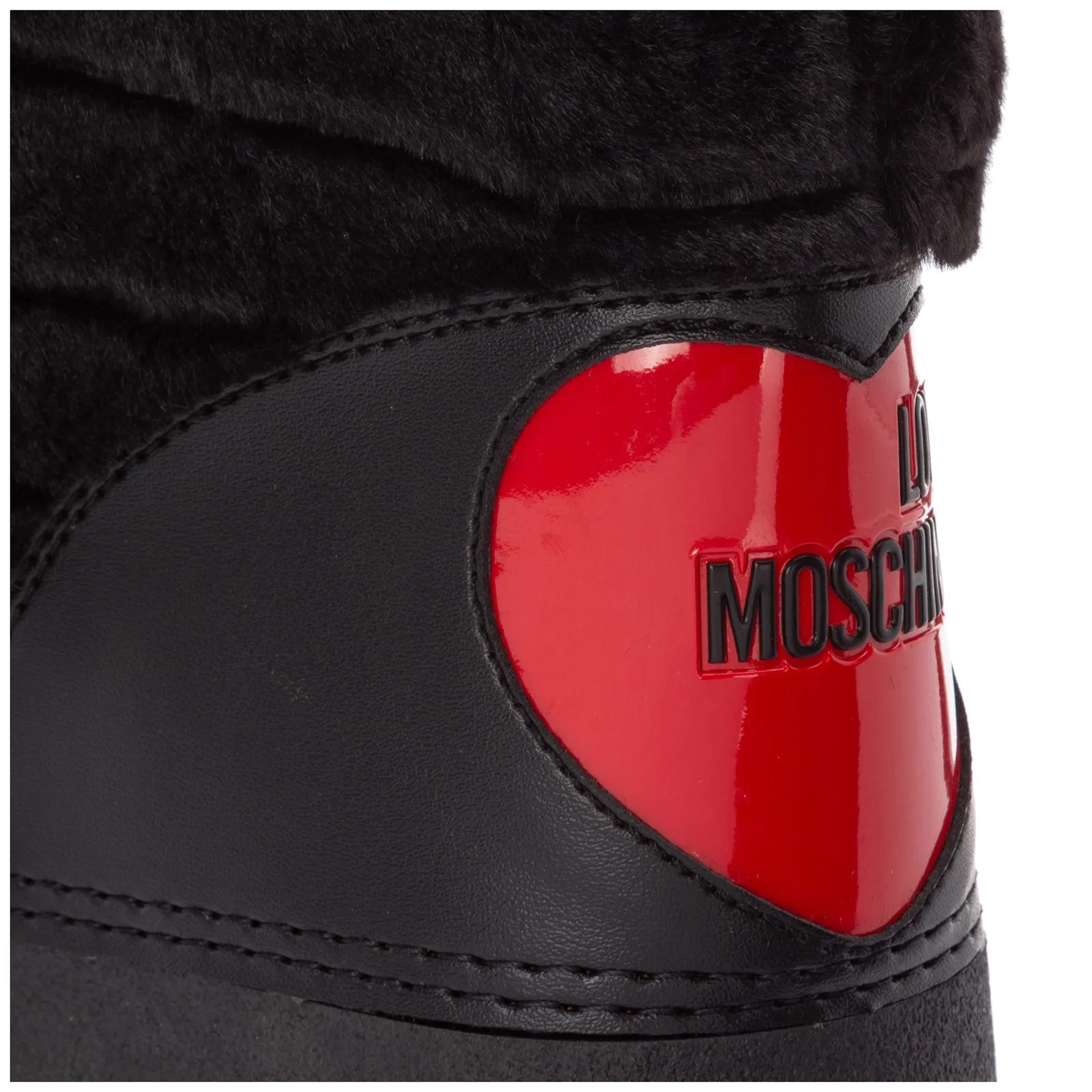 Love Moschino Faux Fur Ankle Boots
