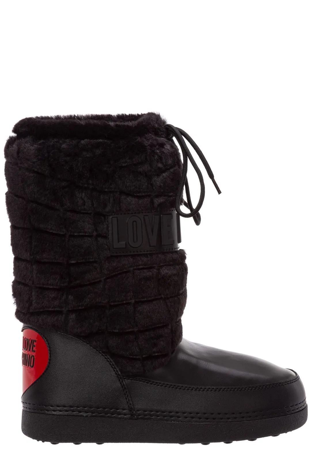 Love Moschino Faux Fur Ankle Boots