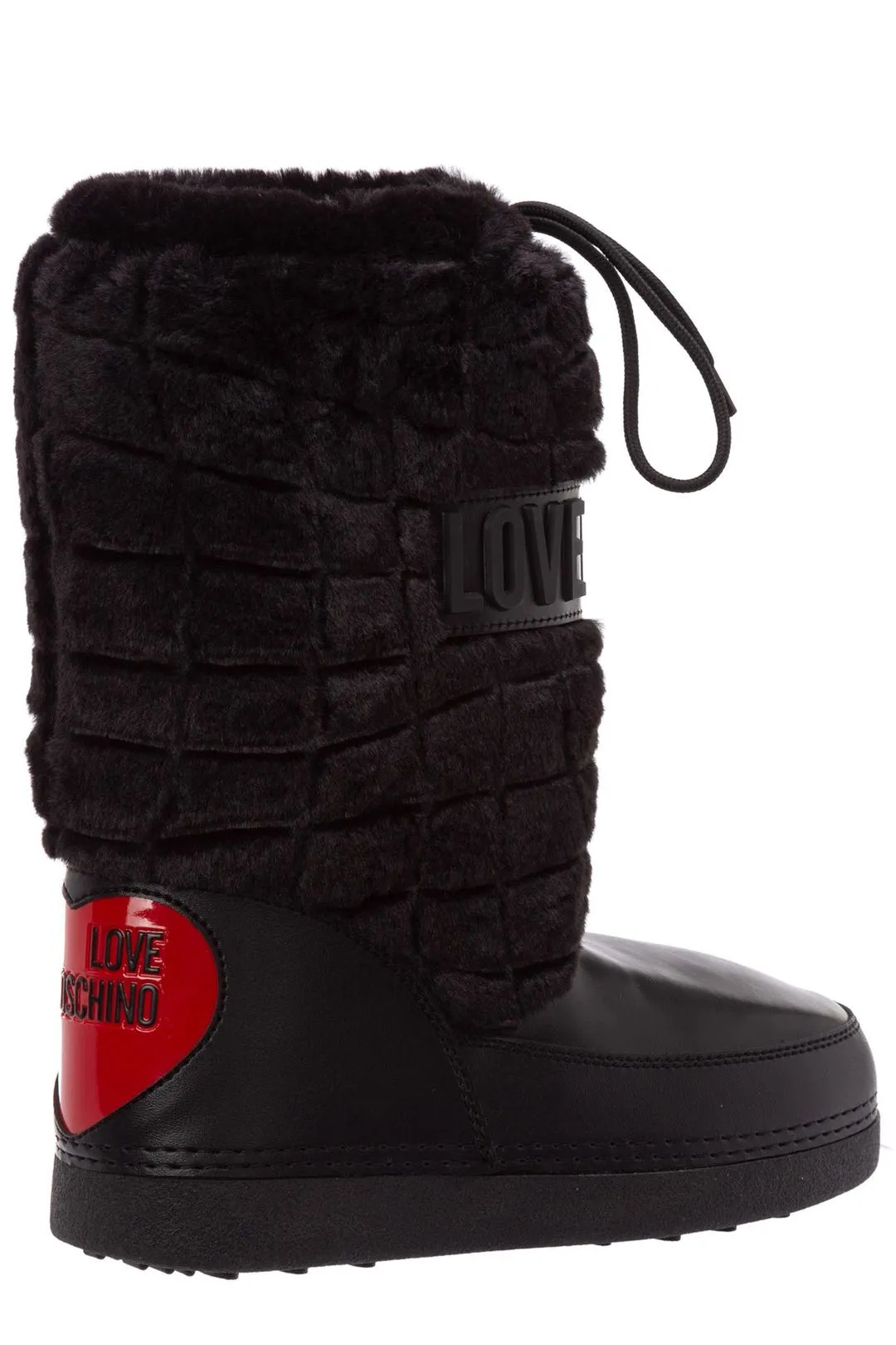 Love Moschino Faux Fur Ankle Boots