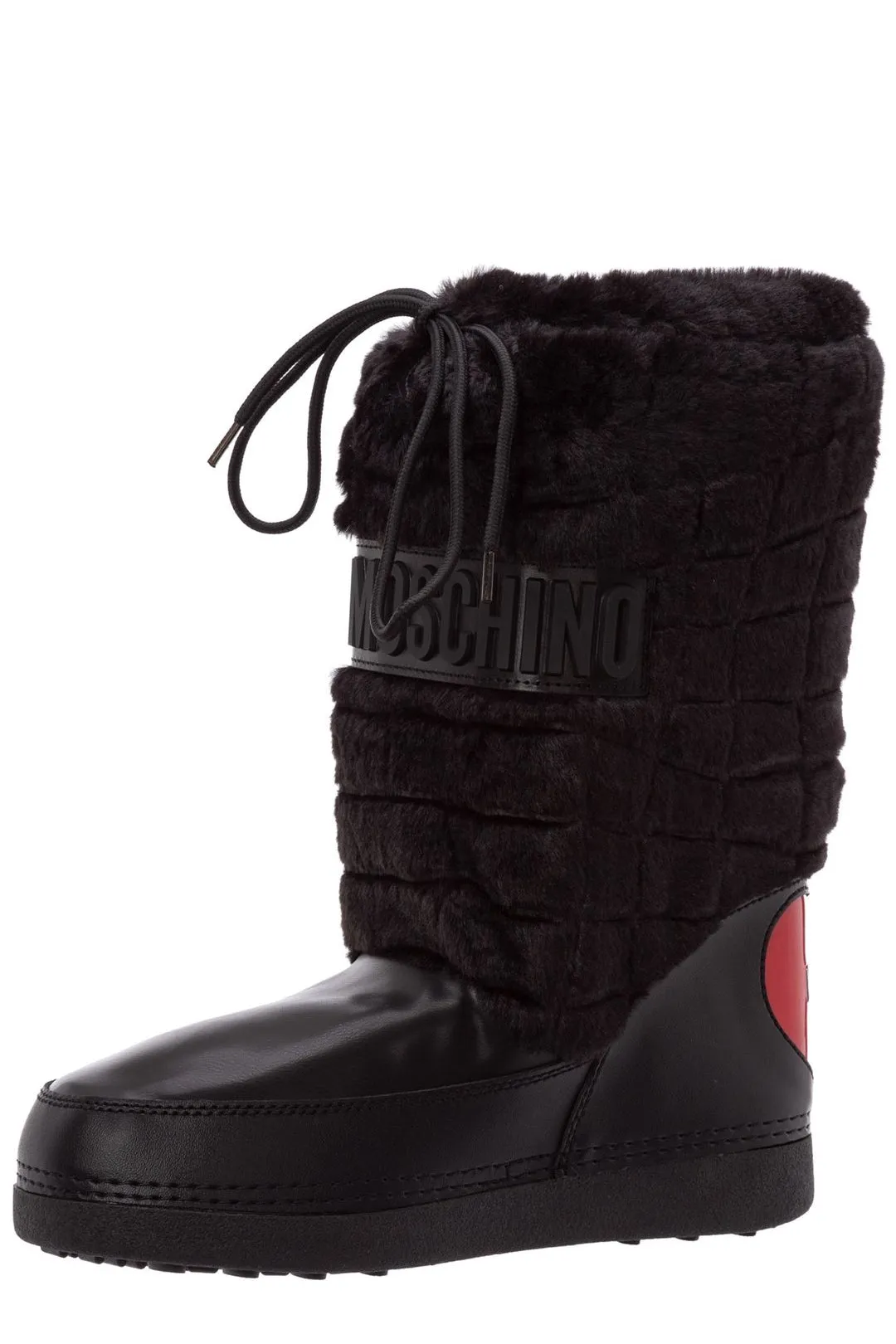 Love Moschino Faux Fur Ankle Boots