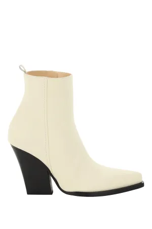 Magda Butrym Cowboy Pointed Toe Ankle Boots
