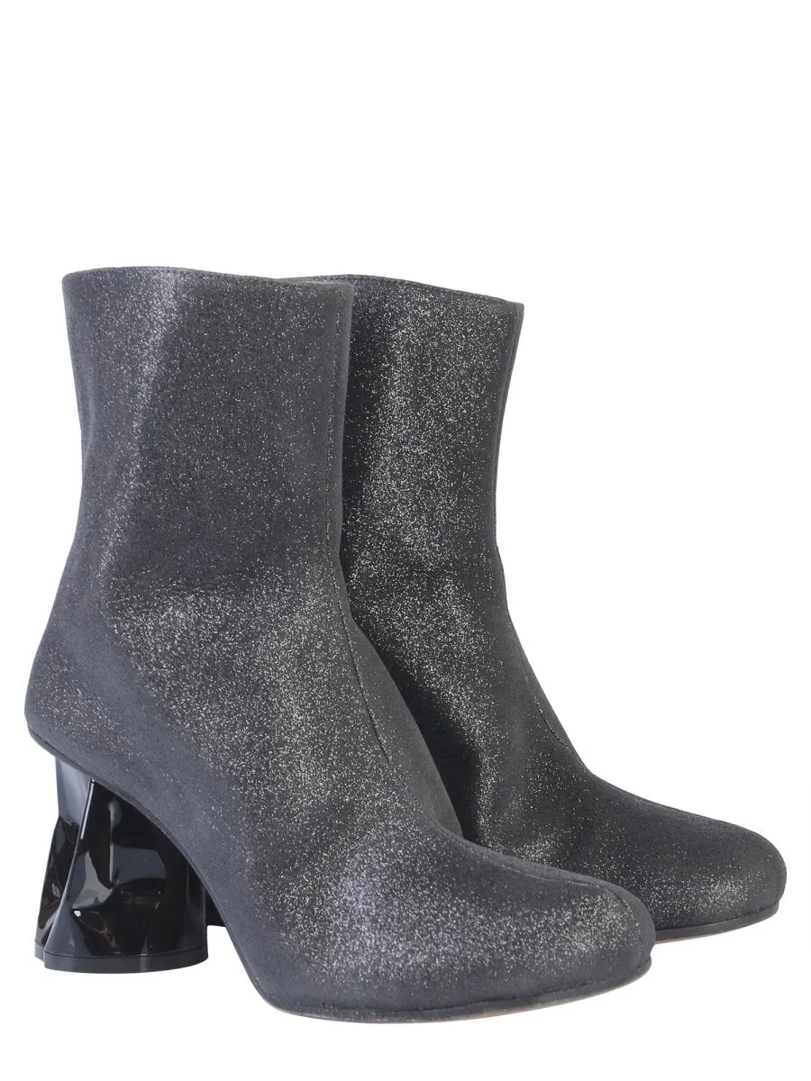 Maison Margiela Crushed Ankle Boots