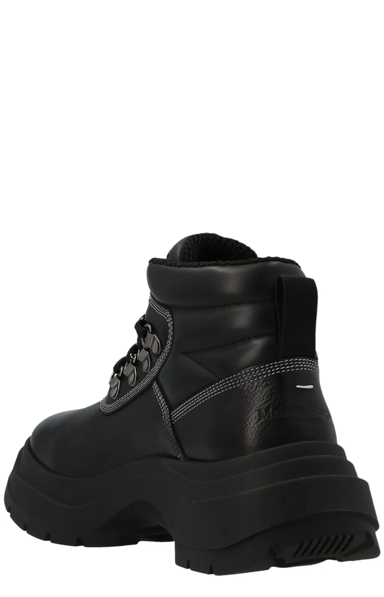 Maison Margiela Lace-Up Ankle Boots