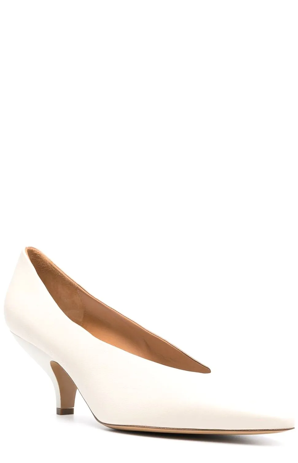 Maison Margiela Pointed Kitten-Heel Pumps