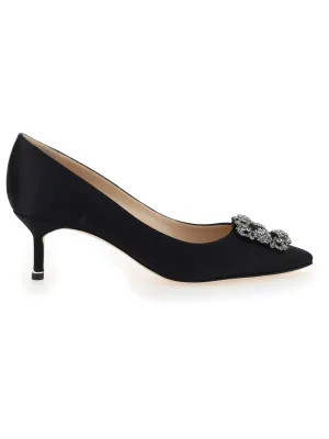 Manolo Blahnik Hangisi Jewel Embellished Pumps