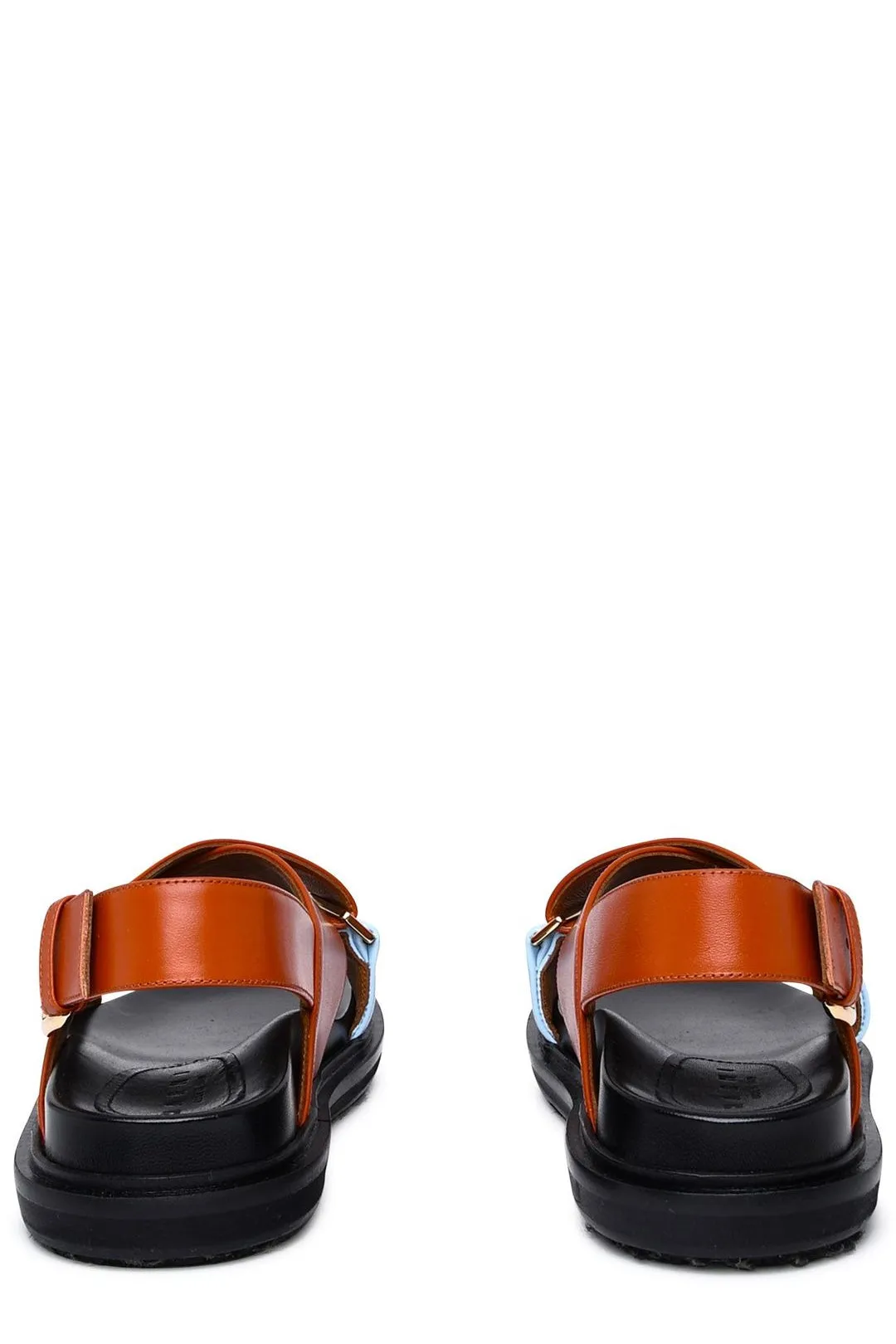 Marni Fussbett Criss-Cross Strap Buckle Sandals