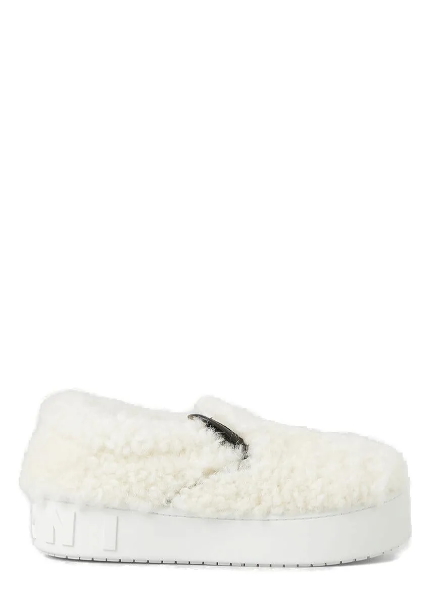 Marni Maxi Logo Slip-On Sneakers