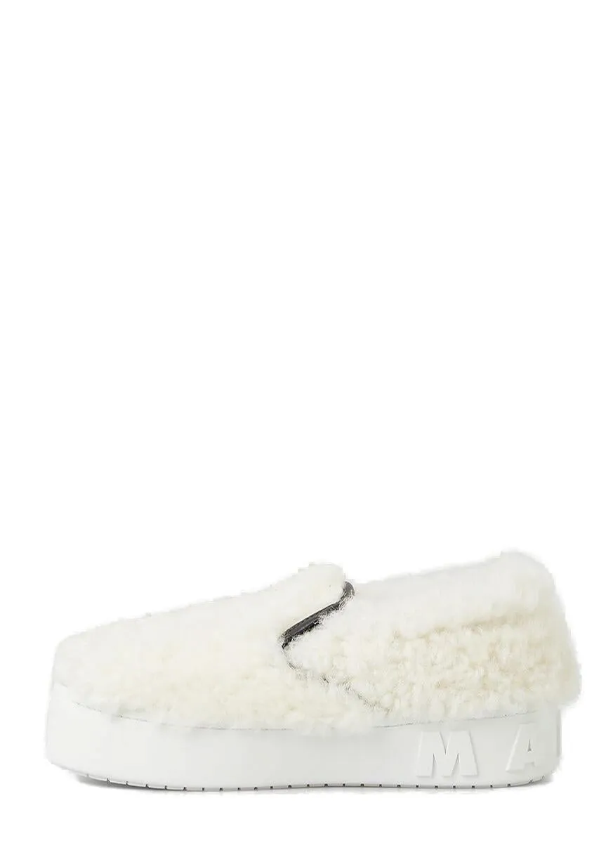 Marni Maxi Logo Slip-On Sneakers