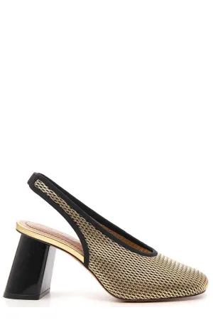 Marni Mesh Detail Pumps