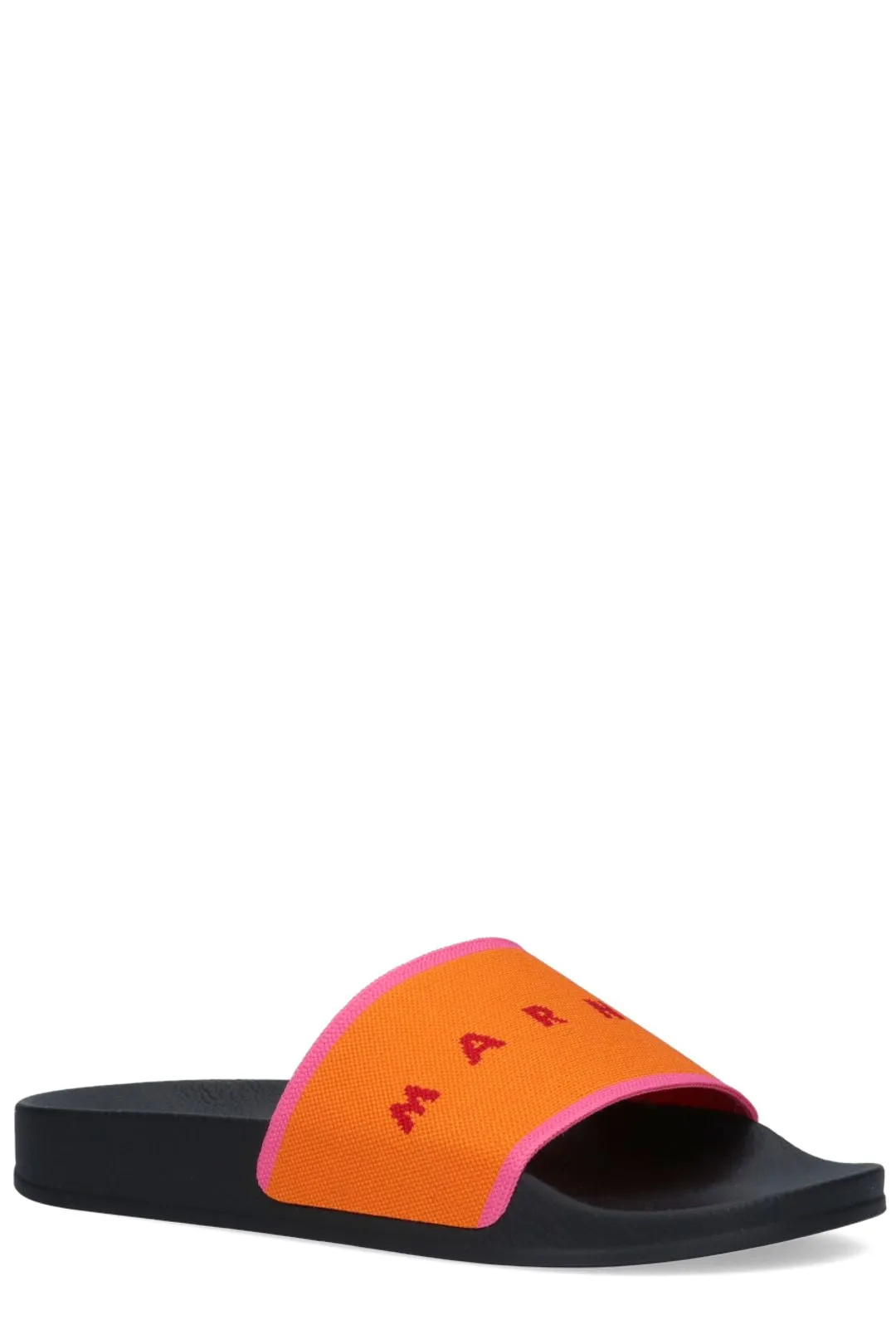 Marni Stretch Logo Jacquard Slides