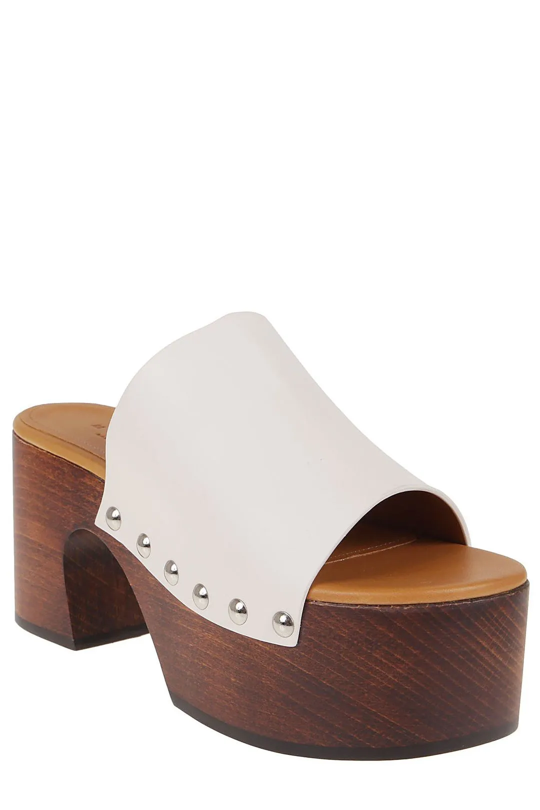 Marni Two-Tone Platform Slip-On Sandals