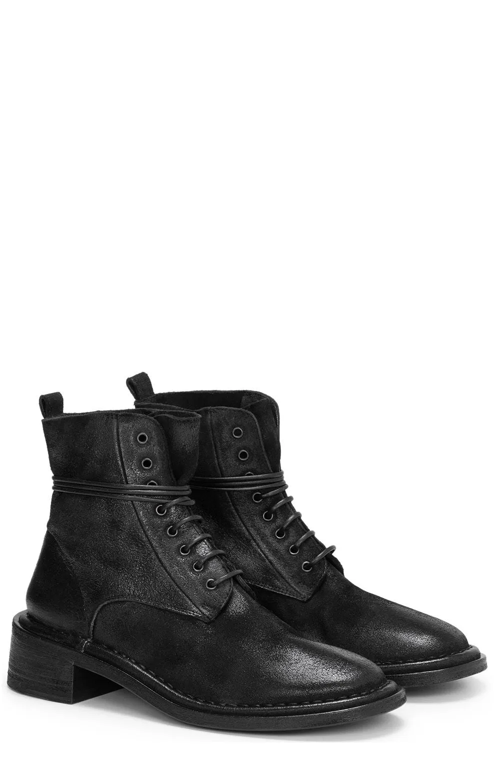 Marsll Lace-Up Combat Boots