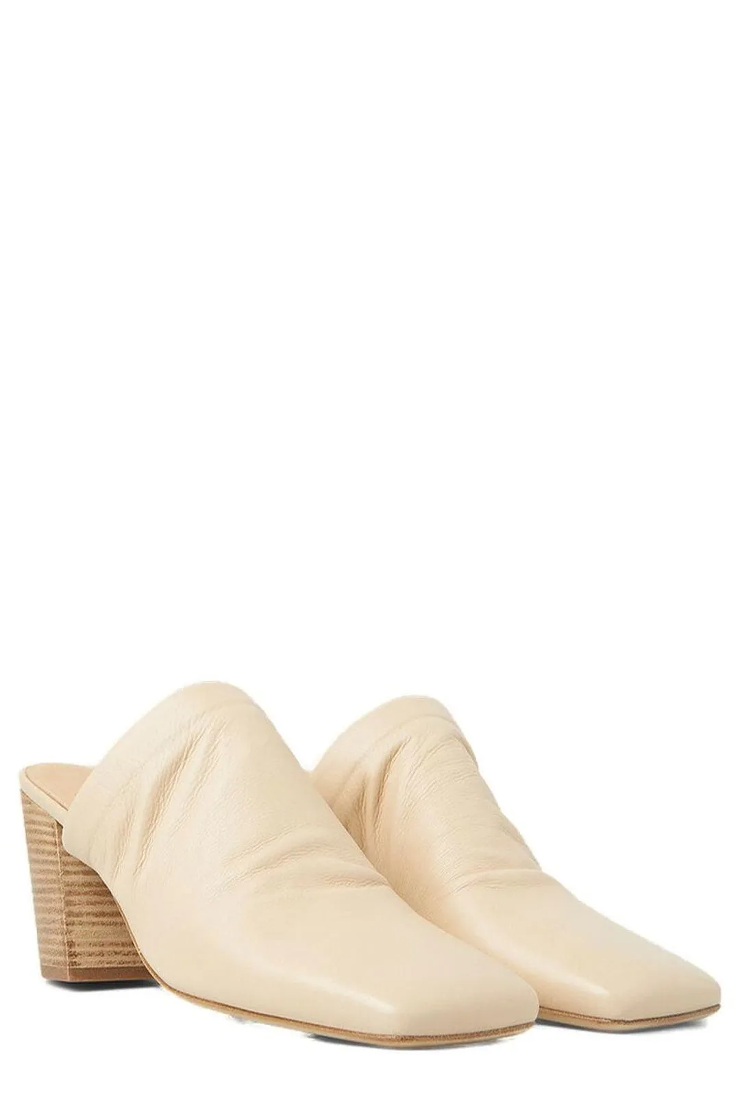 Marsll Pinnettina Square-Toe Mules
