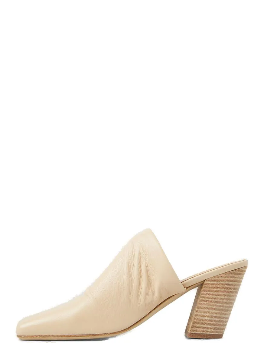 Marsll Pinnettina Square-Toe Mules