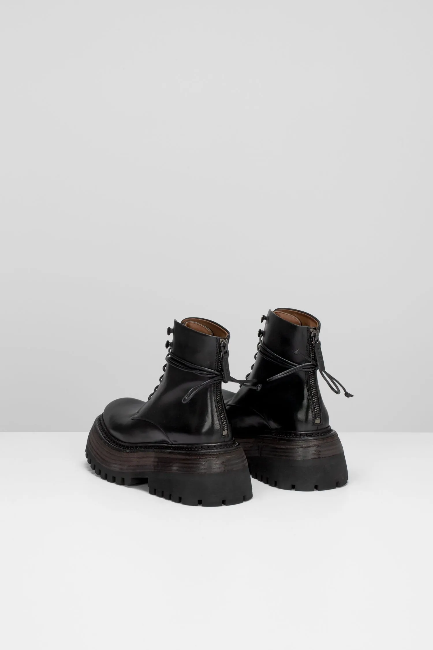 Marsll Quadrarmato Lace-Up Boots