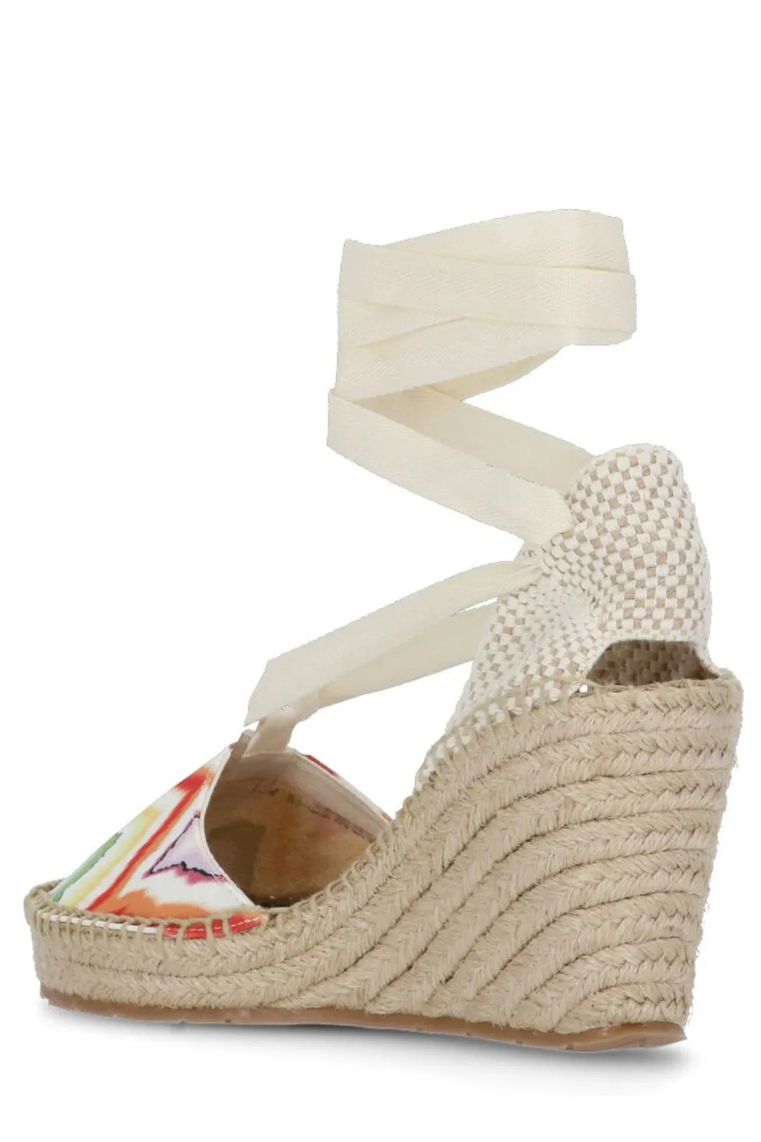 Missoni Zigzag Printed Ankle Strap Espadrilles