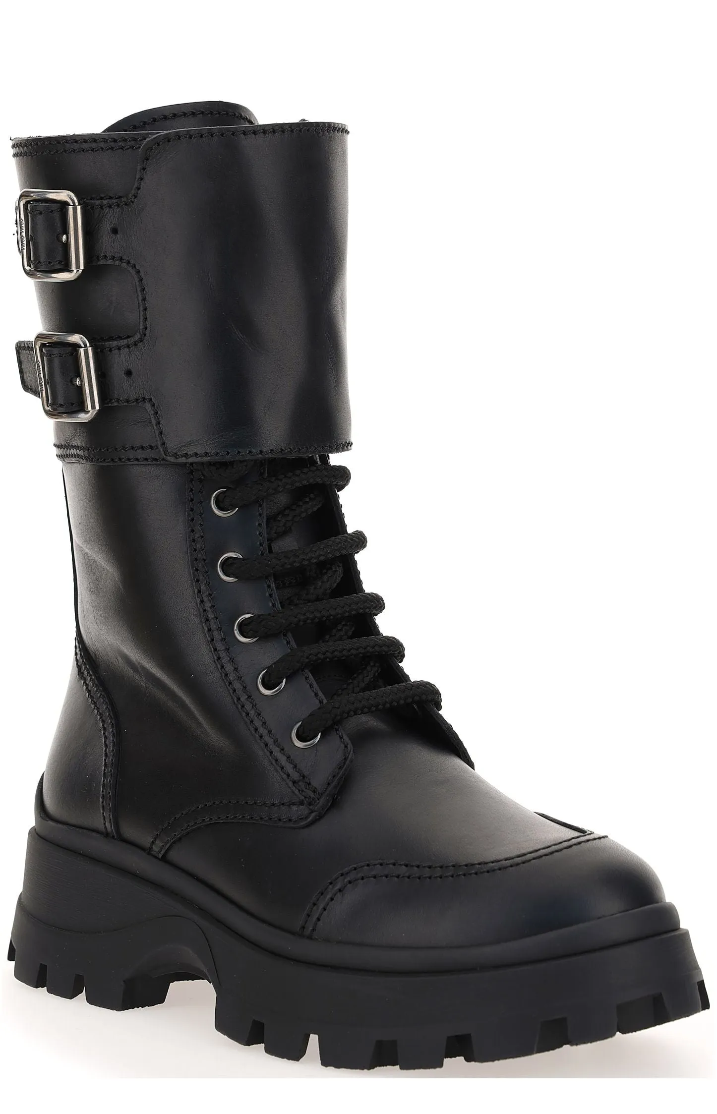 Miu Miu Double Buckle Boots