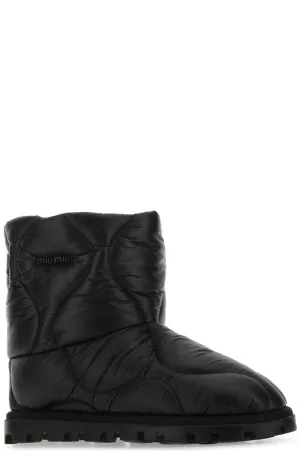 Miu Miu Quilted Padded Boots