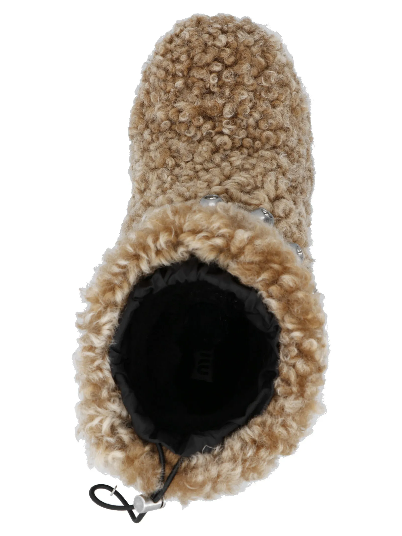 Miu Miu Shearling Stud Boots