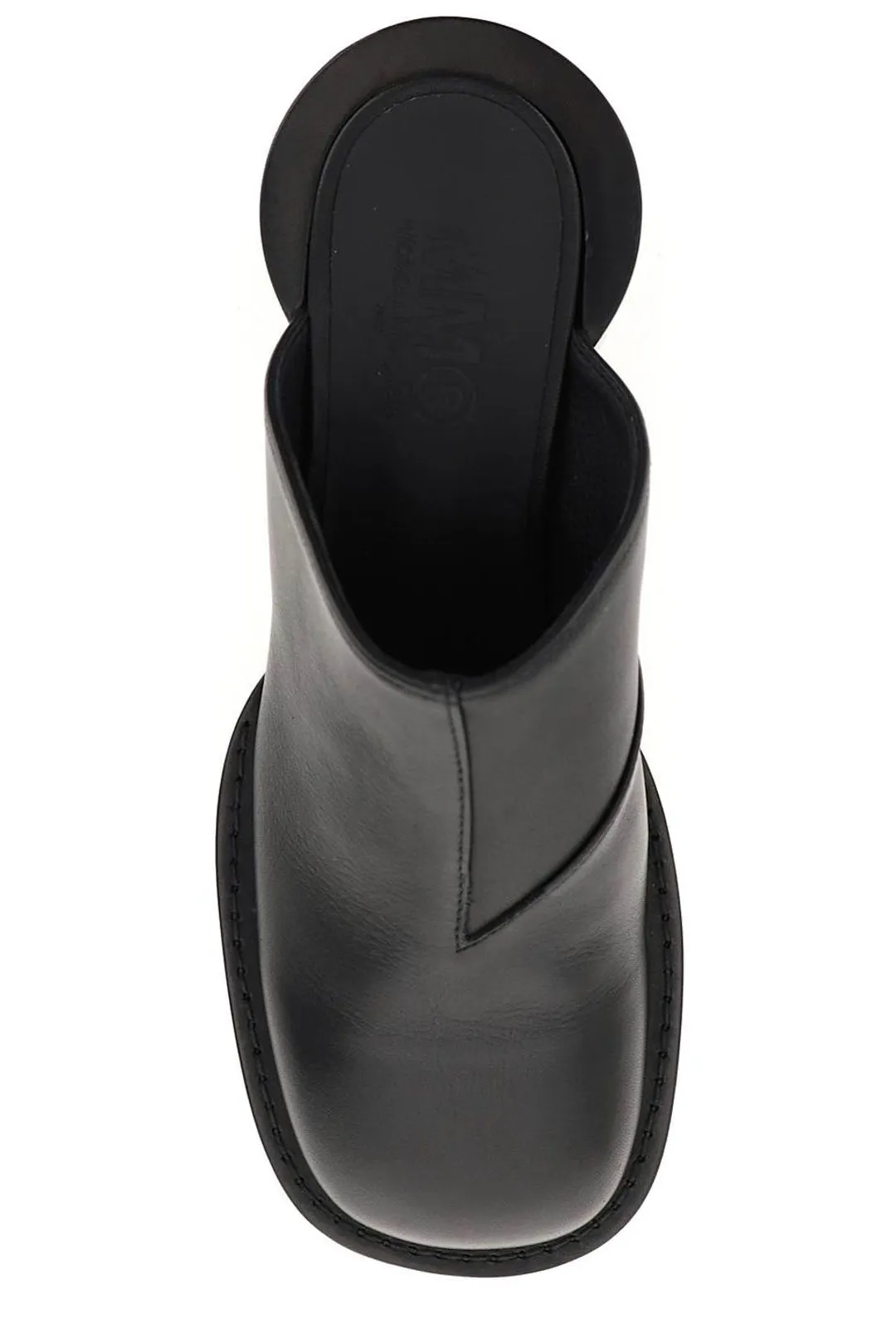 MM6 Maison Margiela Block Heel Clogs