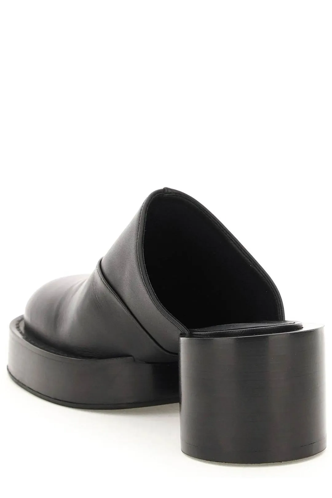 MM6 Maison Margiela Block Heel Clogs