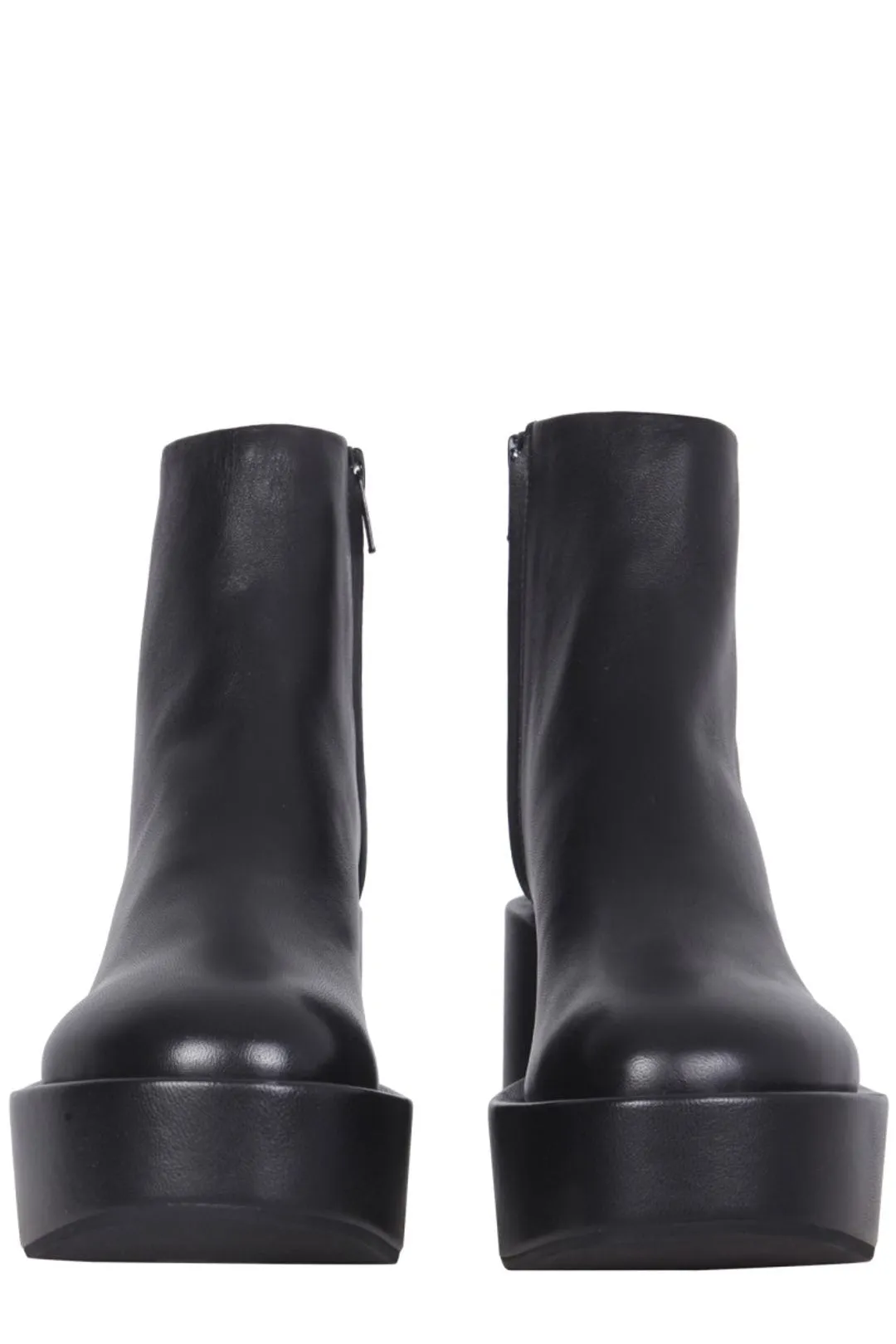 MM6 Maison Margiela Platform Zipped Ankle Boots