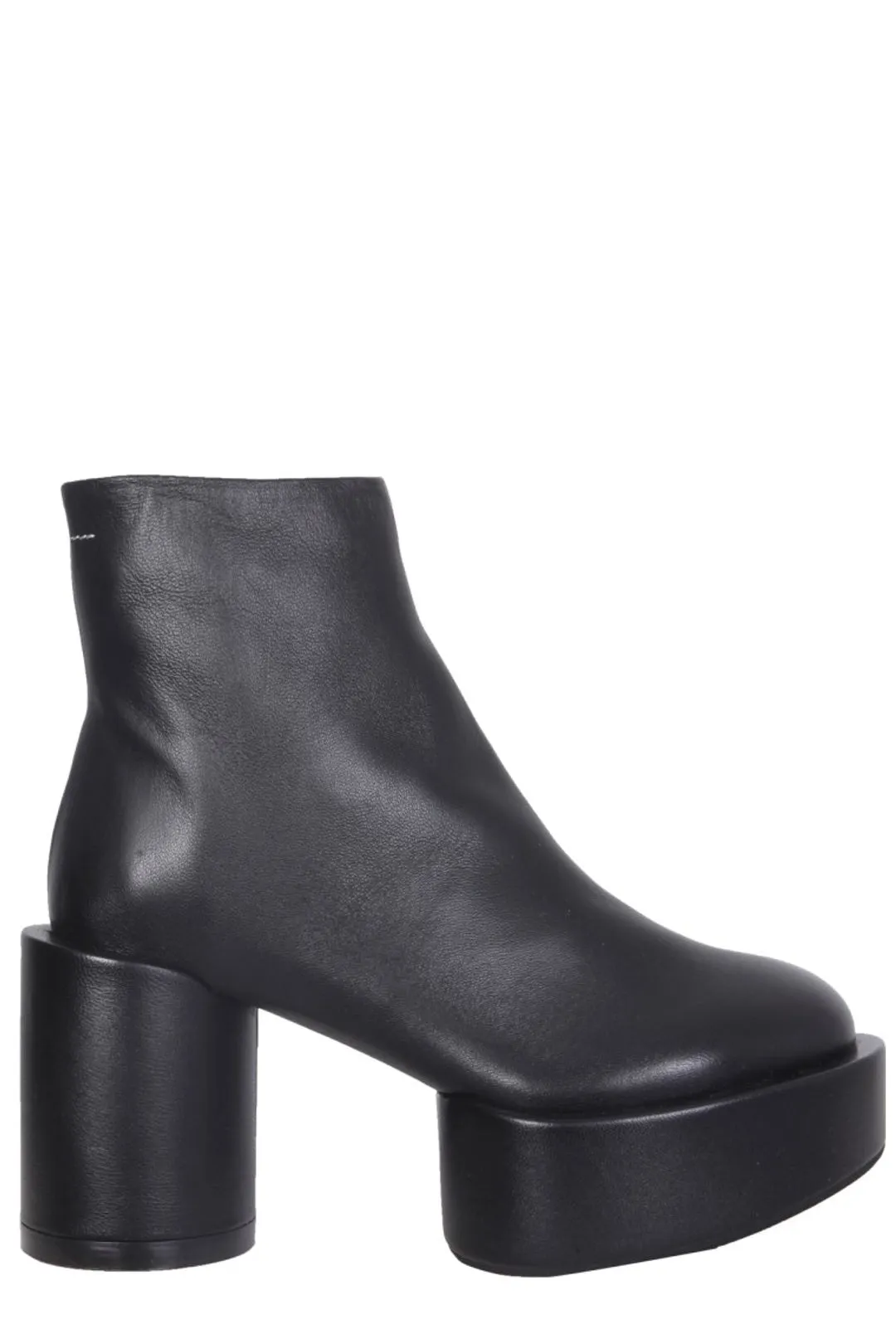 MM6 Maison Margiela Platform Zipped Ankle Boots