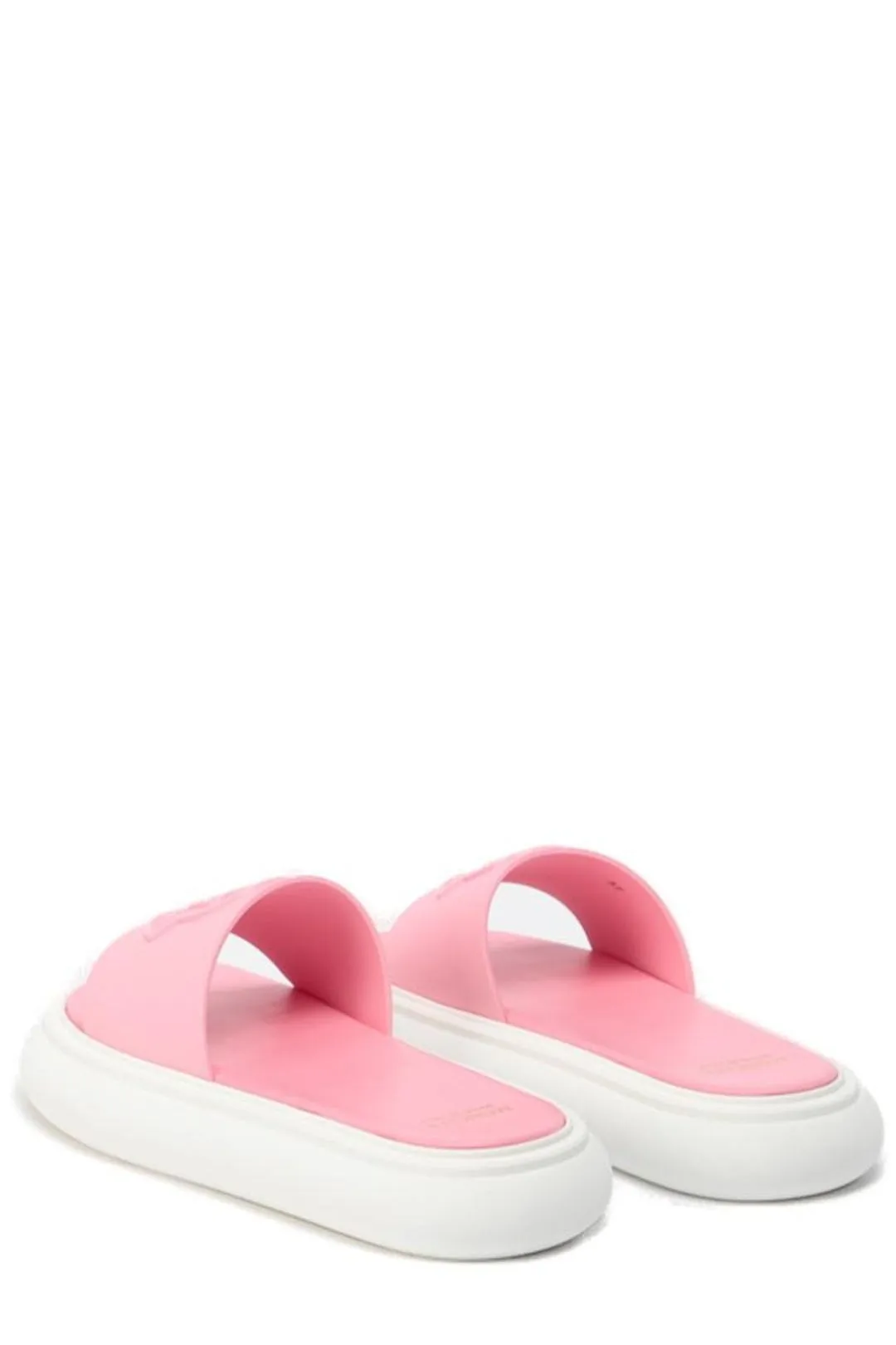 Moncler Logo Embossed Slides