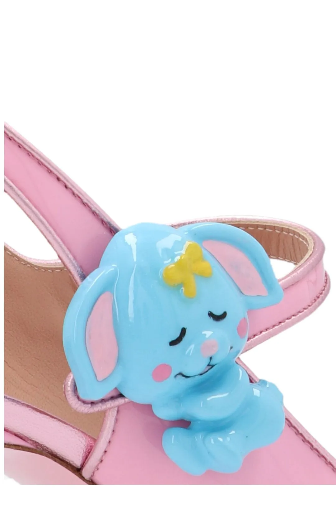 Moschino Baby Animal Detailed Slingback Pumps