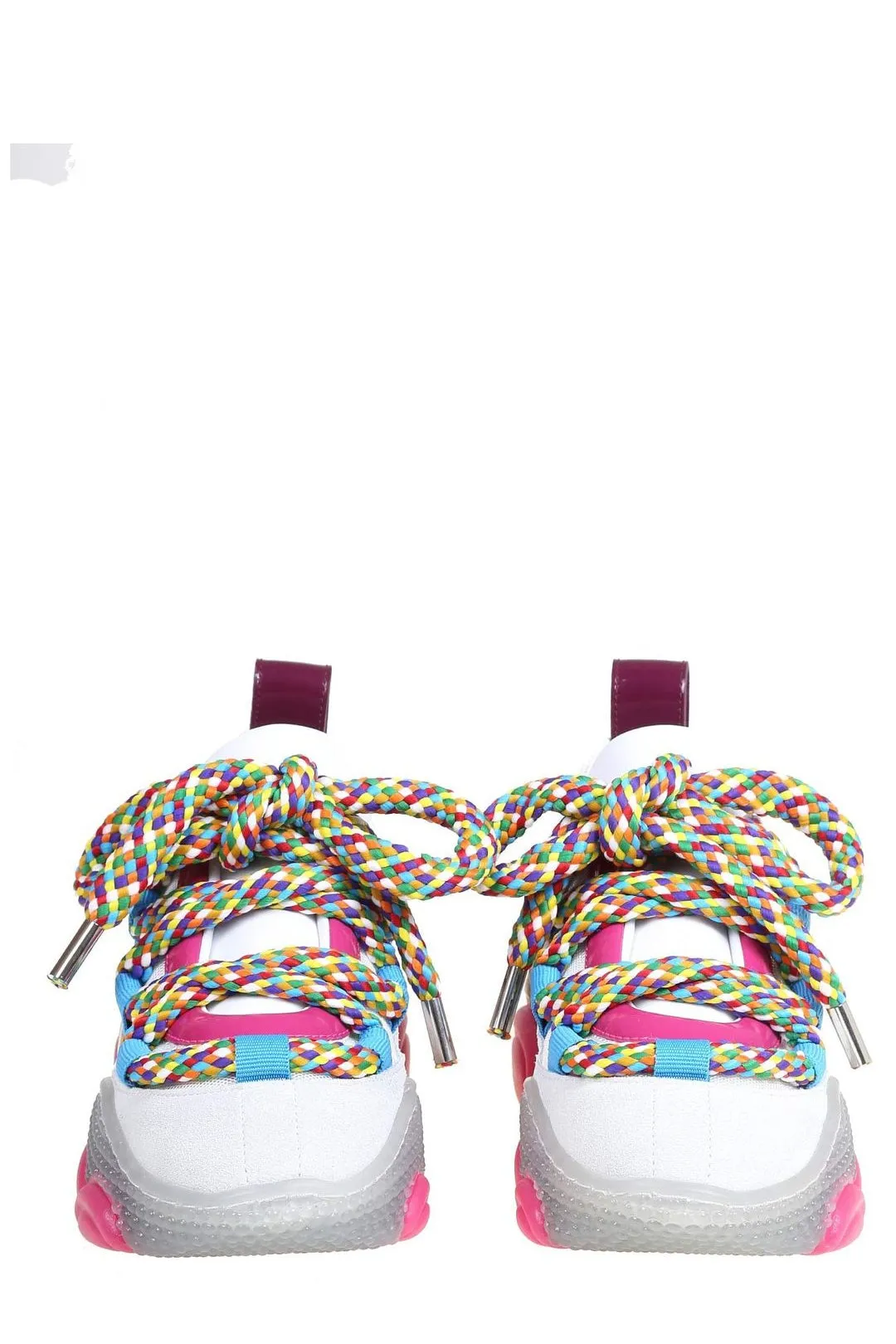 Moschino Bubble Teddy Lace-Up Sneakers