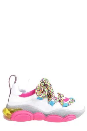 Moschino Bubble Teddy Lace-Up Sneakers