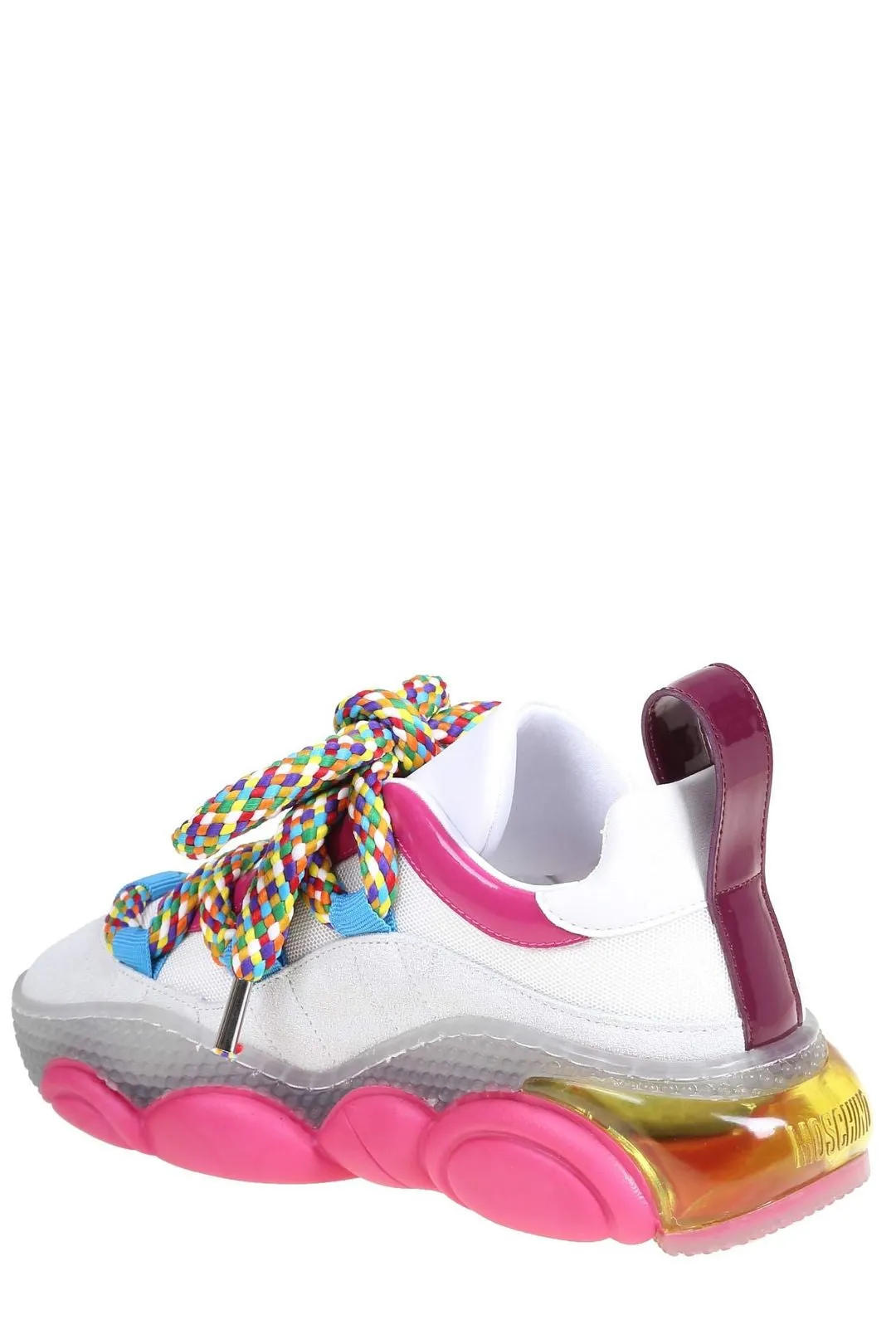 Moschino Bubble Teddy Lace-Up Sneakers