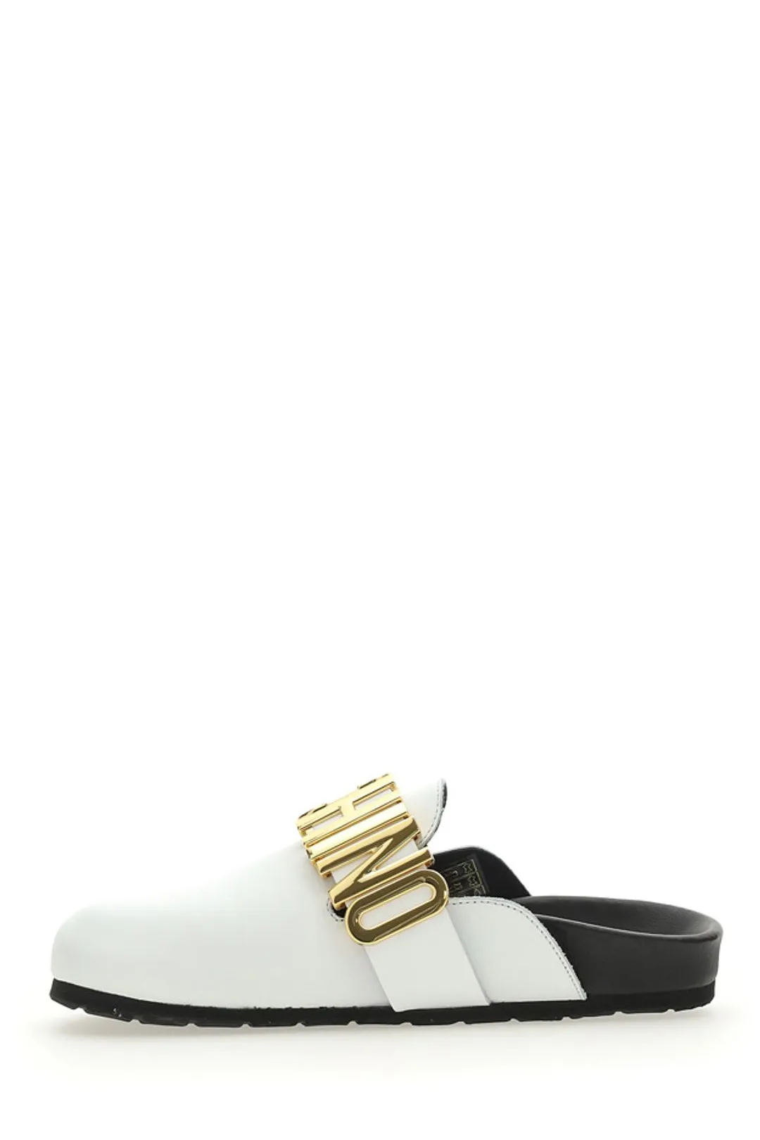 Moschino Logo Lettering Mules