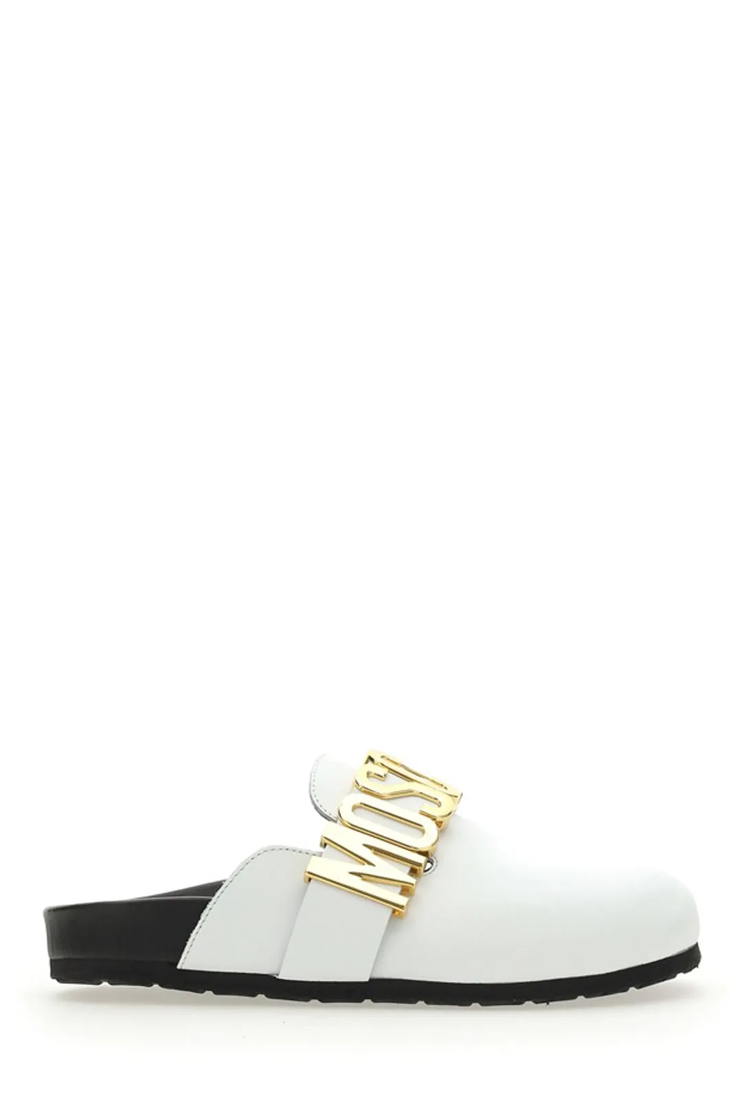 Moschino Logo Lettering Mules
