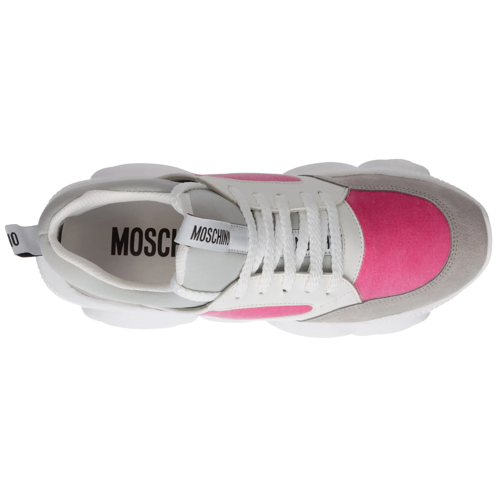 Moschino Teddy Lace-Up Sneakers
