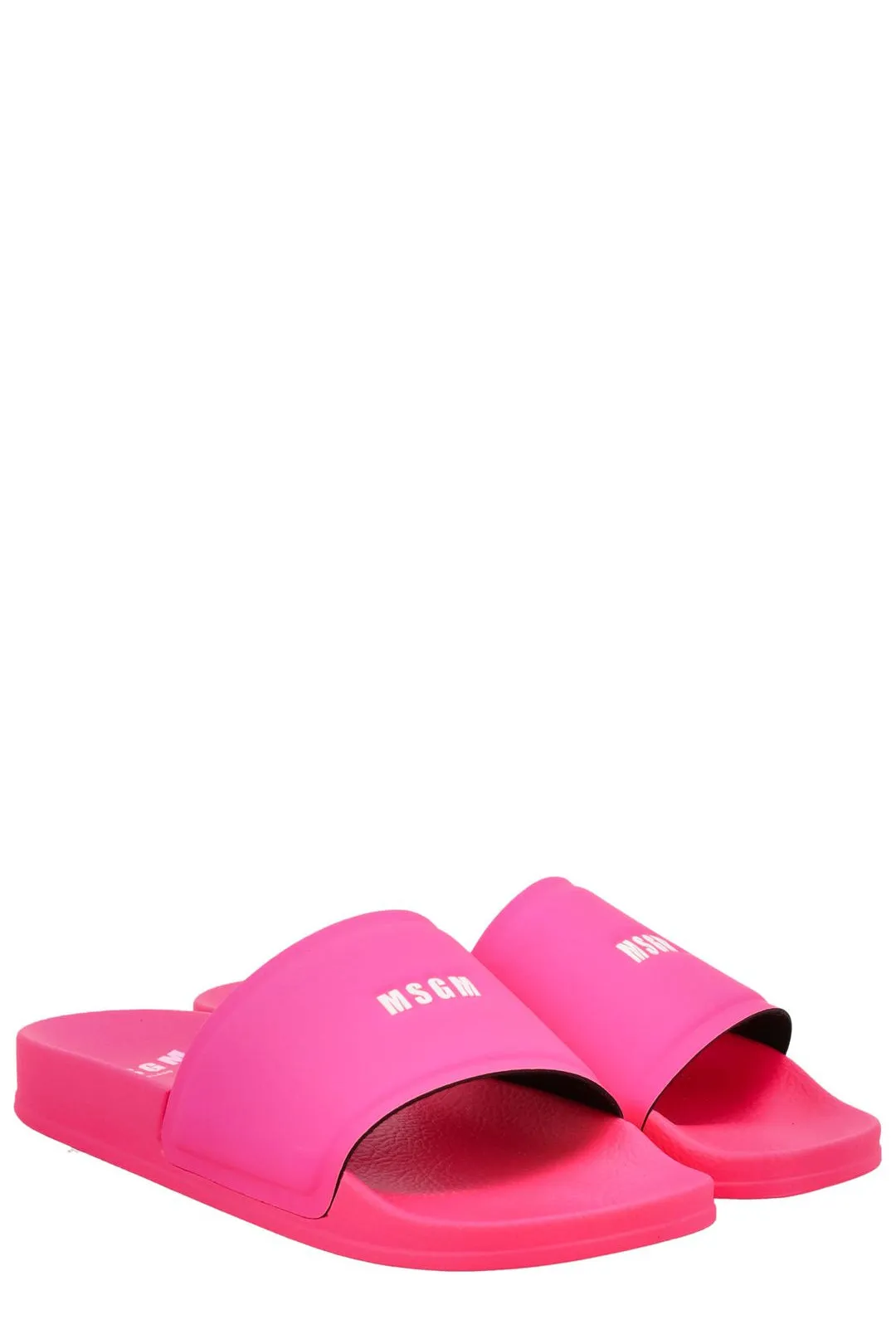 MSGM Micro Logo Embossed Slides