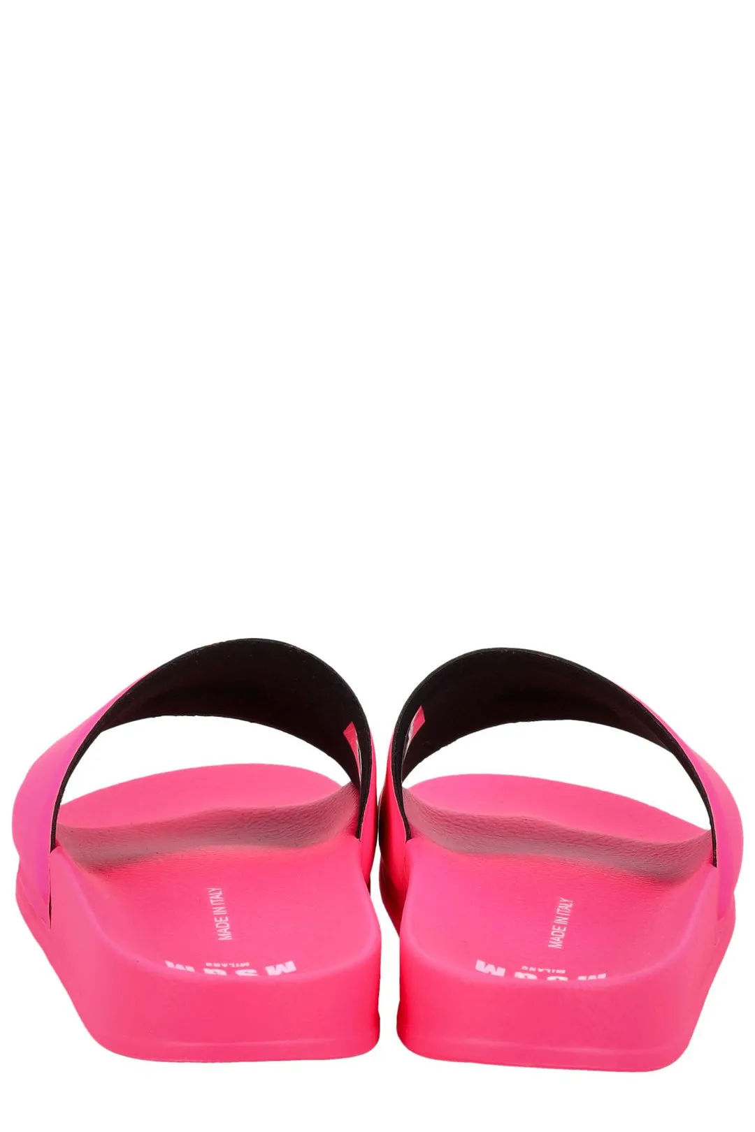 MSGM Micro Logo Embossed Slides