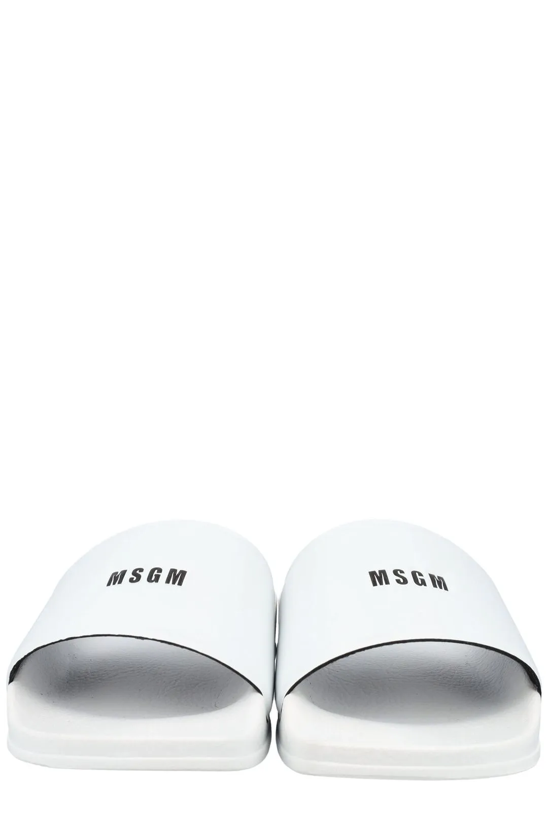 MSGM Micro Logo Embossed Slides
