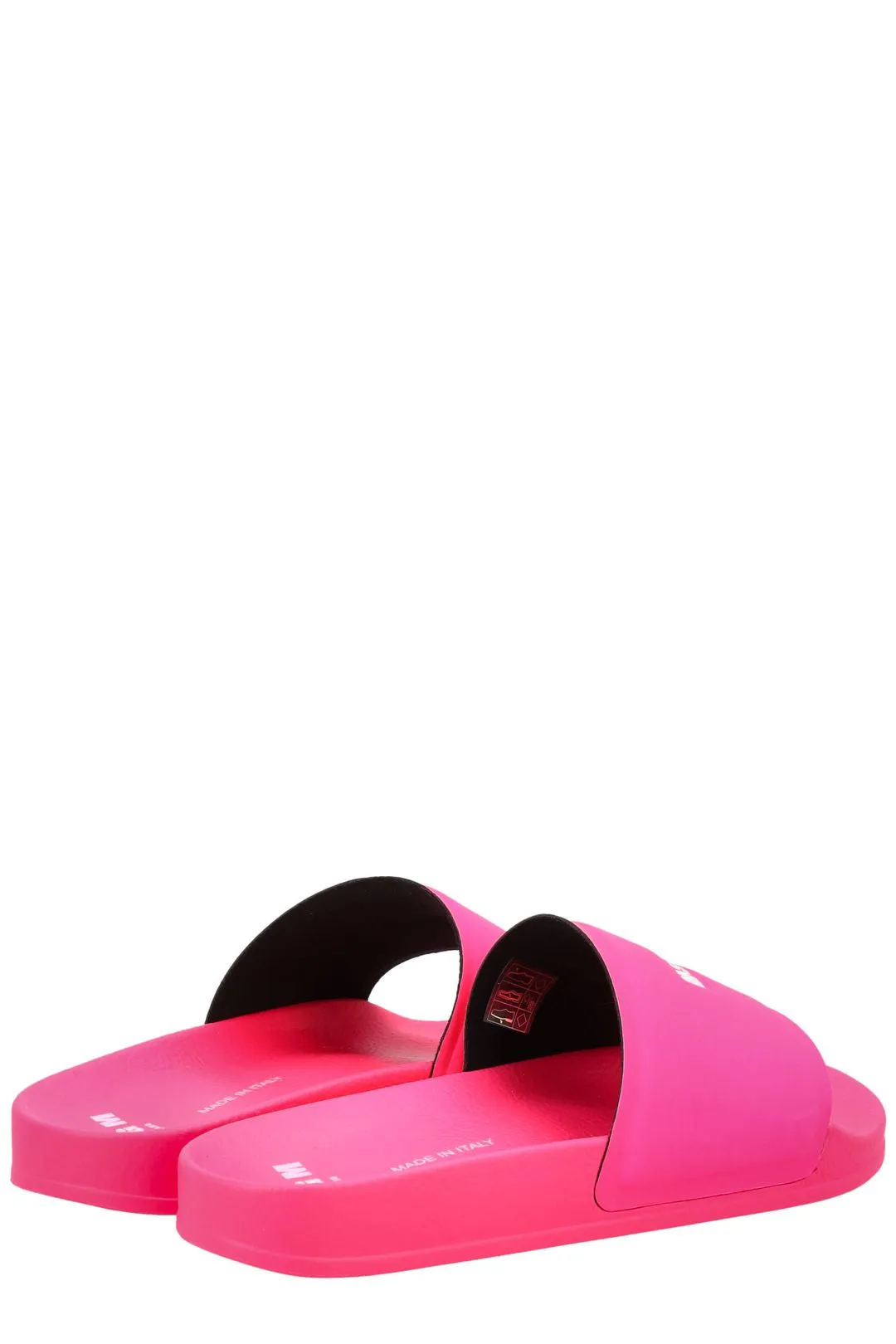 MSGM Micro Logo Embossed Slides