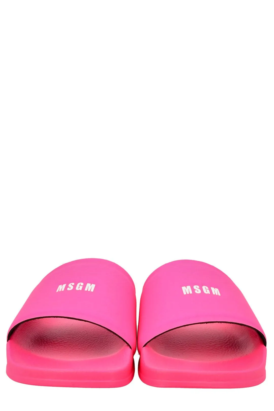 MSGM Micro Logo Embossed Slides