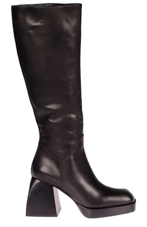 Nodaleto Block Heel Mid-Calf Boots