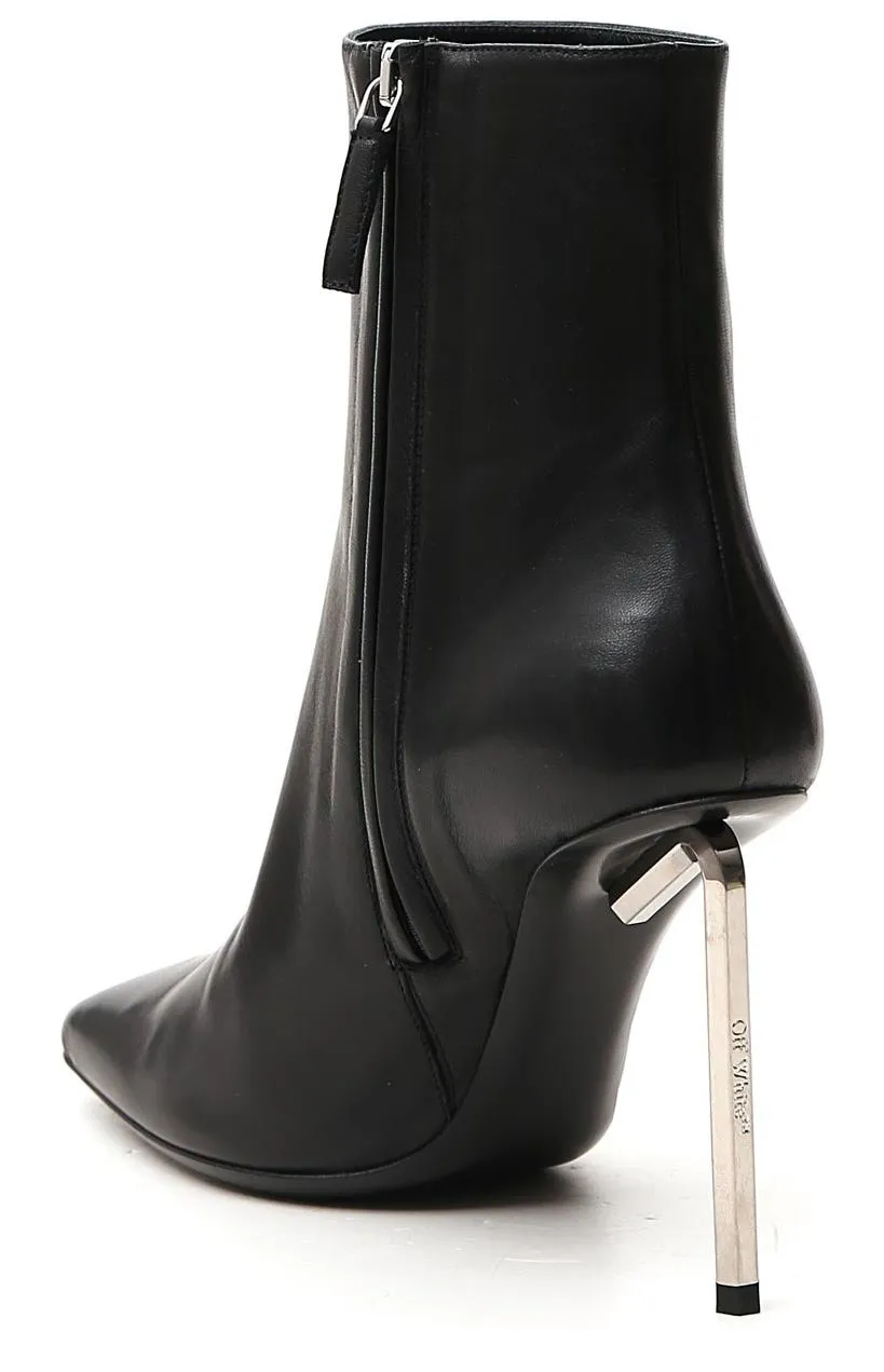 Off-White Allen Stiletto Ankle Boots