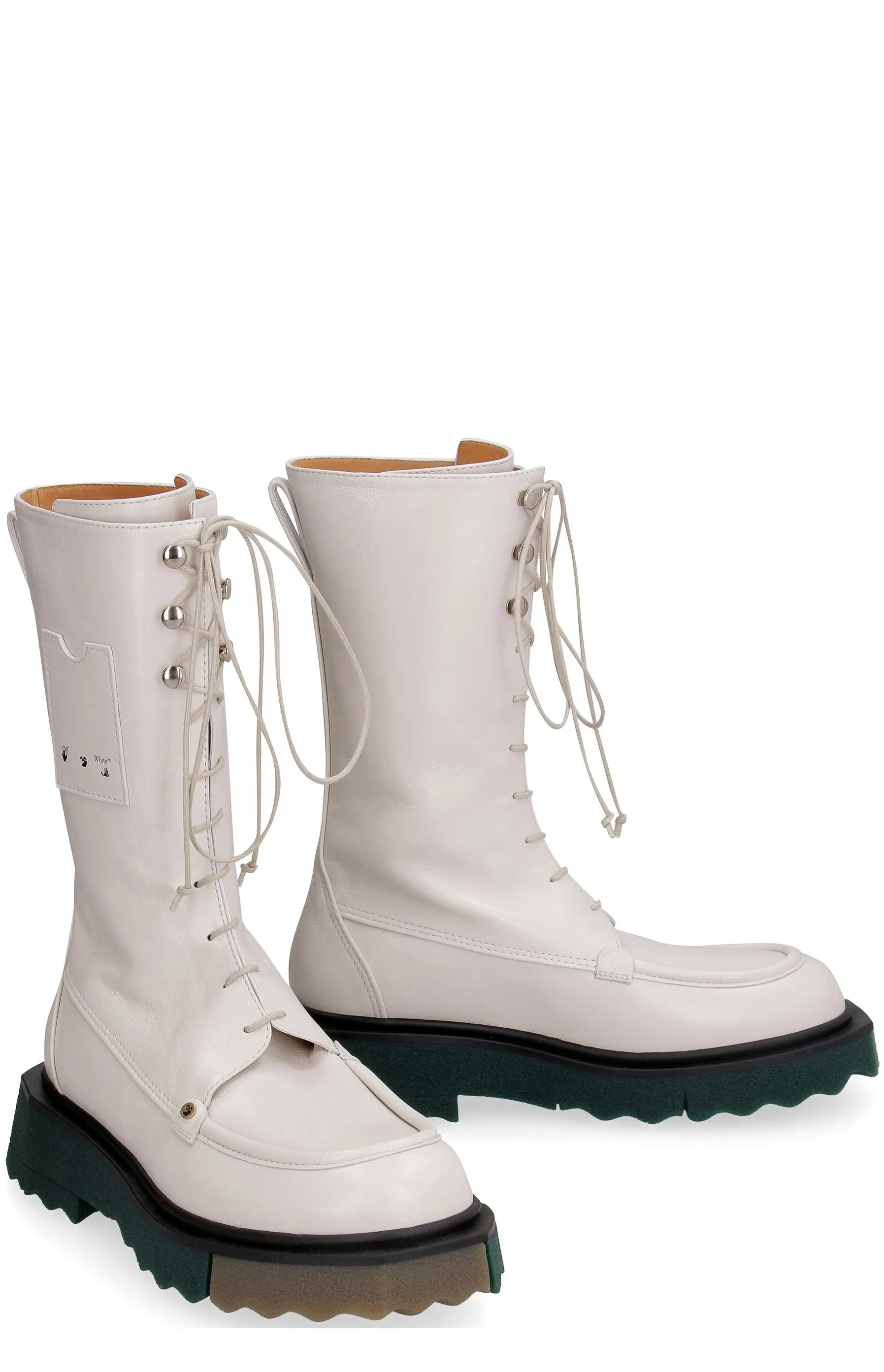Off-White Sponge Combat Boots