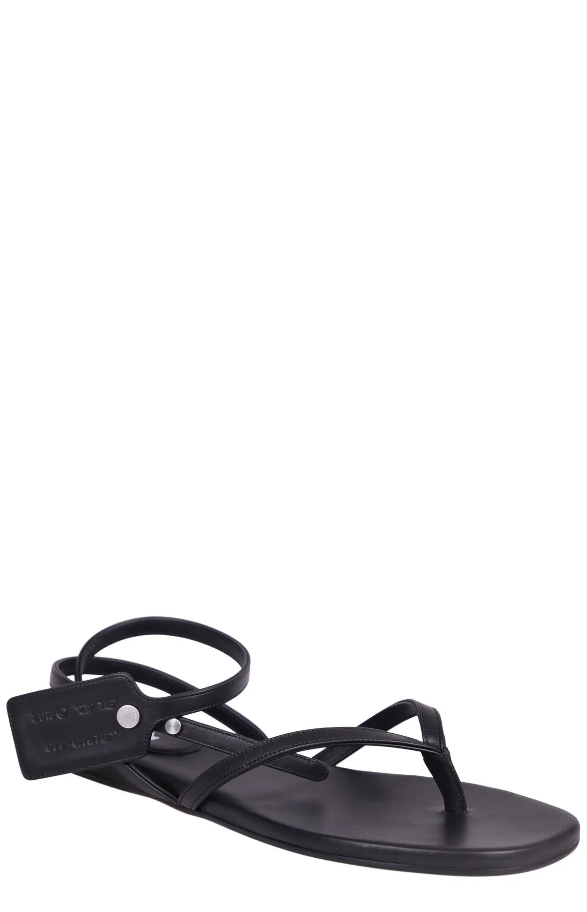 Off-White Strapped Thong Sandals