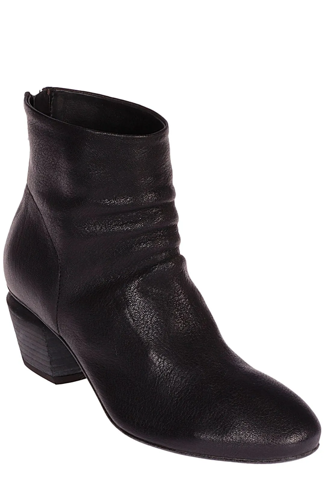 Officine Creative Round Toe Ankle Boots