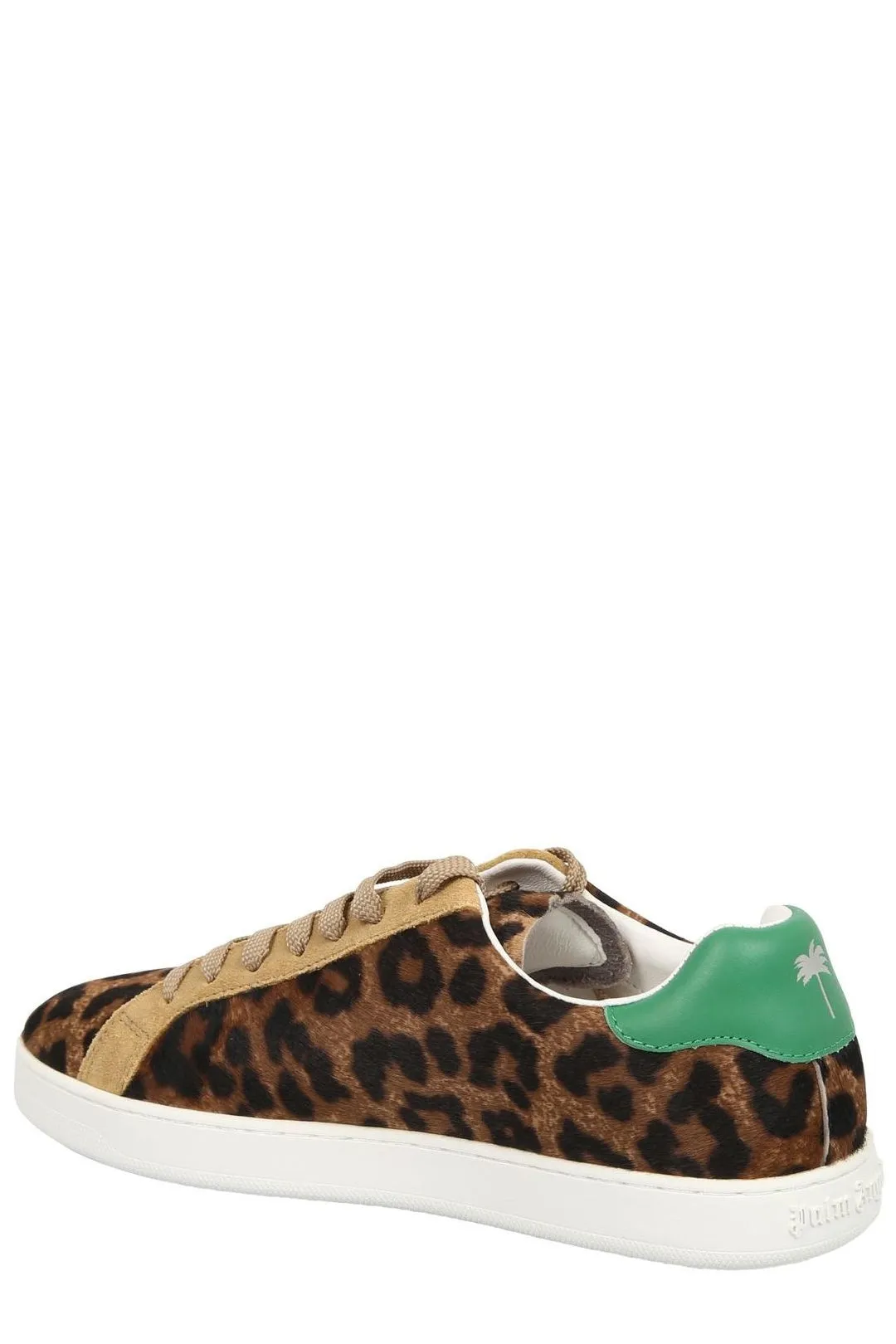 Palm Angels Leopard Effect Low-Top Sneakers