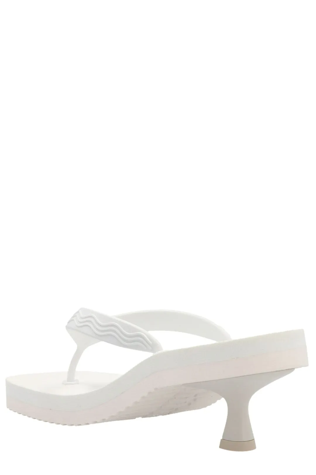 Palm Angels Logo Printed Heel Flip Flops